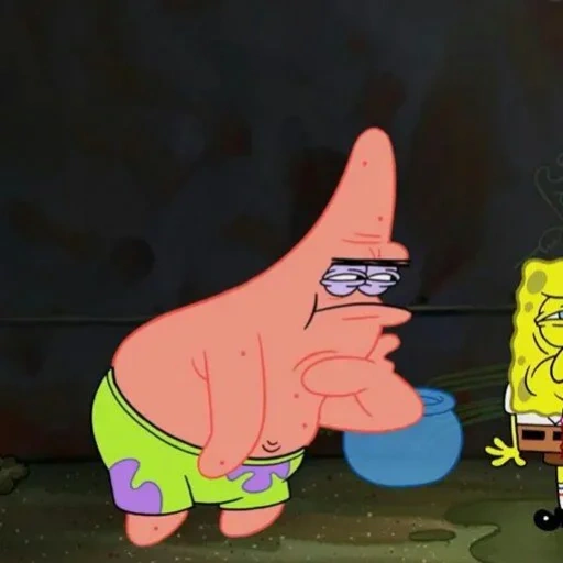 angry patrick, spongebob 2022, patrick spongebob, sponge beans are not insulated, spongebob patrick's love