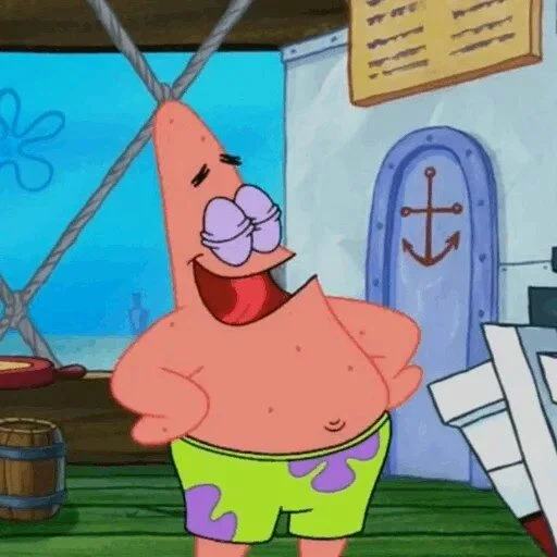 patrick, patrick yang jahat, patrick marah, patrick spongebob, spongebob square pants