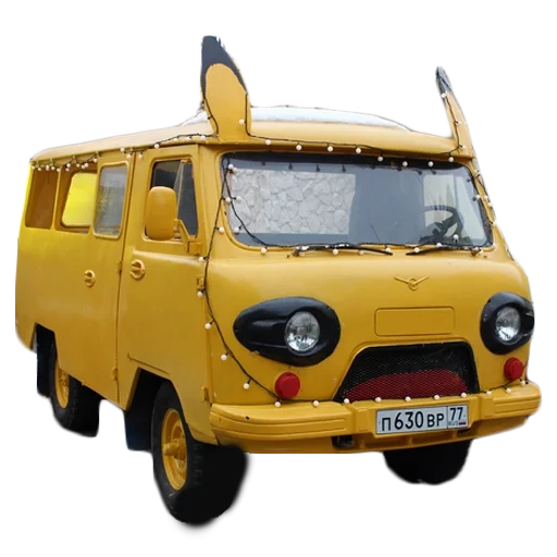 das brot von uaz, uaz buchanka 2020, minibus, das neue uaz brot, uaz brot gelb