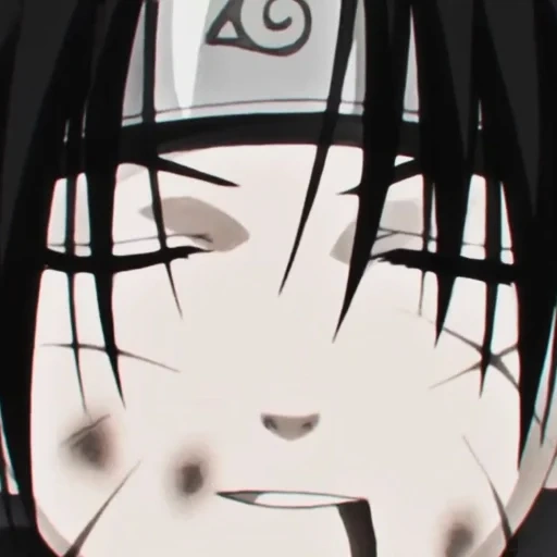 itaqi, figure, sasuke itachi, itachi scrina's brother, sasuke's smile