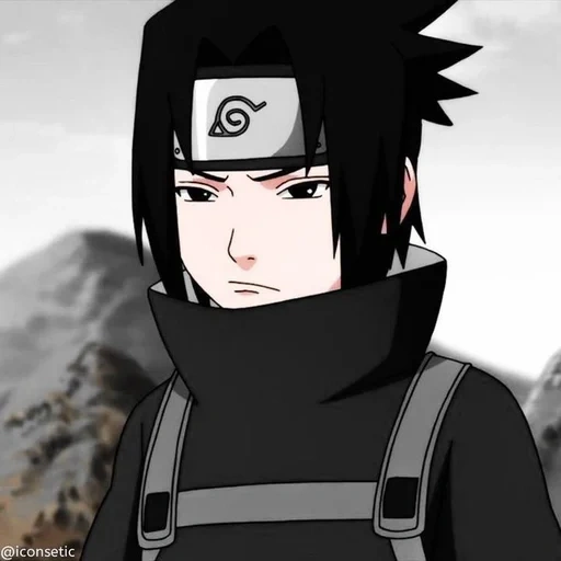 sasuke, naruto, sasuke pfp, o ícone de sasuke, yu zhibo naruto