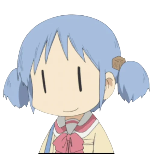 nichijou, nichijou mio, anime é simples, nichijou iroquois, personagens de anime