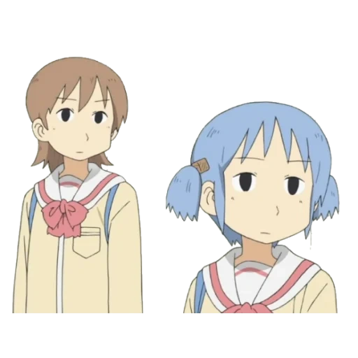 nichijou, nichijou mio anime, anime kleine dinge im leben, die kleinen dinge des lebens von anime yuri, kleine dinge in anime screenshots