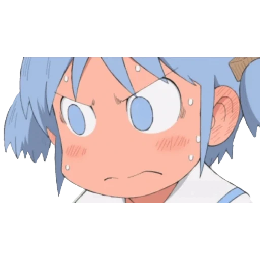 nichijou, anime art, nichijou mio, the anime is funny, anime characters