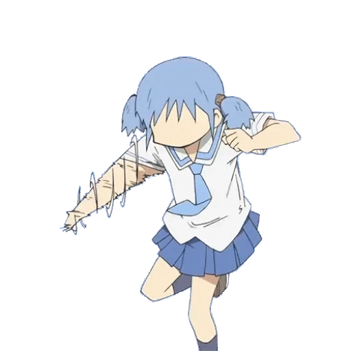 nichijou, nichijou mio, pôster de nichijou, papel de parede yoimi naganohara, nichijou mio deprimido