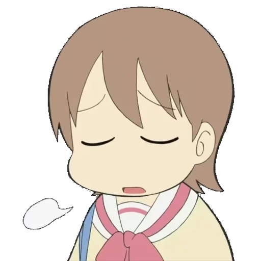 рисунок, nichijou, nichijou yuuko, nichijou yukko, персонажи аниме