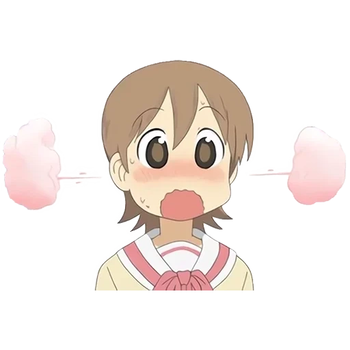 foto, nichijou, nichijou yukko, as pequenas coisas da vida nichijou, anime das pequenas coisas da vida óvula