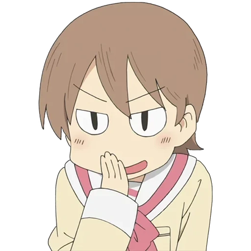 anime, diagram, nichijou, bidang fokus nikki, nichijou yuko