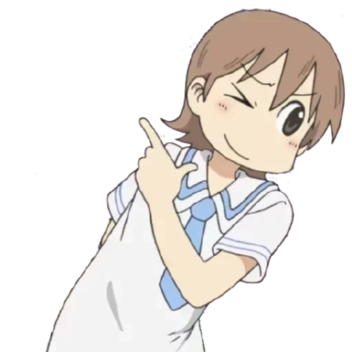 nichijou, nichijou yukko, nichijou fattyan, nichijou boy, nichijou teacher