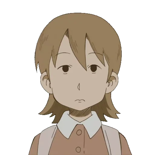 imagen, nichijou, yuuko aioi, emociones de anime, nichijou aioi