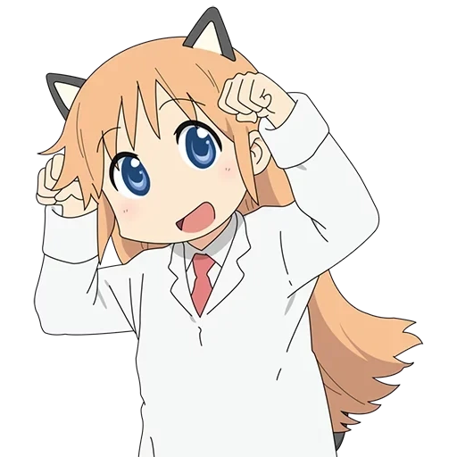 anime, professor de nichijou, professor hakase nichijou