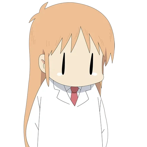 anime, picture, the anime is funny, anime characters, professor hakase nichijou