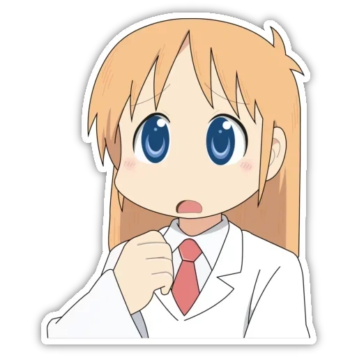 nichijou, nichijou myo, professor hiji, anime hanshin hiroshi, prof hakase nichijou