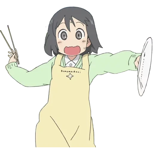 picture, nichijou, minaka tian, the little things of the life of anime mio