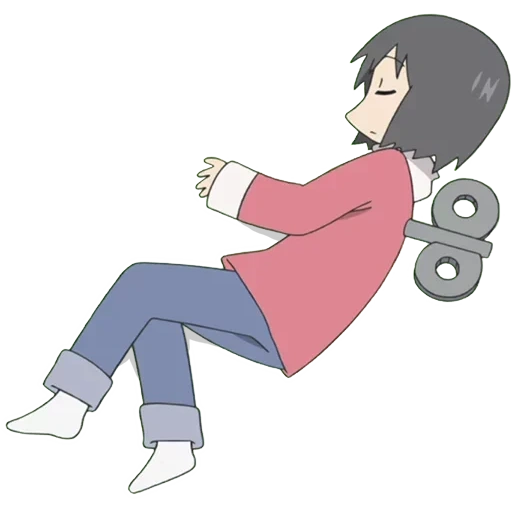 foto, nichijou, nichijou dance, nichijou anime shark