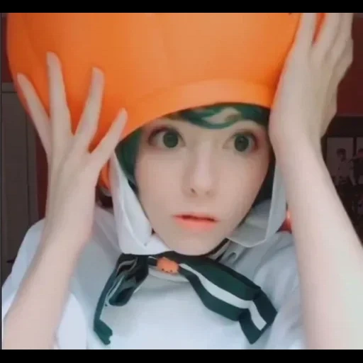 orang asia, cosplay, bermain peran anime, nakano ichiki cosplay, bonbibonkers honey_cot