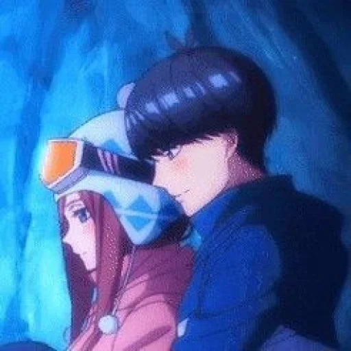 anime, animación, pareja de animación, estilo de animación, personajes de animación