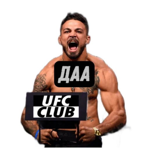 male, ufc fighter, mike perry, yufus 274 poster, ufc weighing