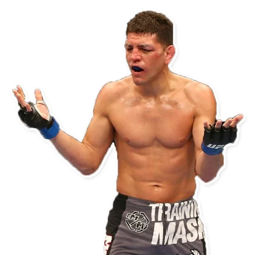 nick diaz, guy, nate diaz, ein armed fighter mma, kämpfer mma