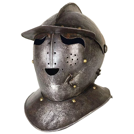 the helmet is knightly, medieval helmet, medieval helmet bikok, helmet of a medieval knight, the helmets of the knights of the middle ages