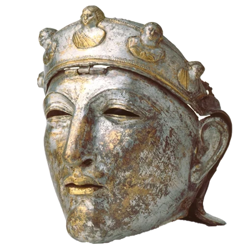 helm berbentuk roma, kaisar ollerian, topeng helm roma kuno, topeng centurion romawi