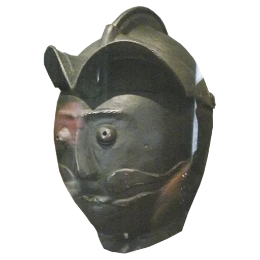 maschera per casco, maschera da combattimento, casco roma, maschera di ferro, casco maschera isb