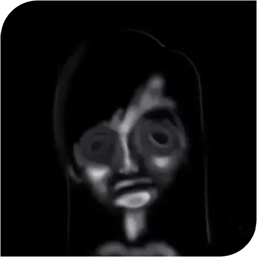 face, meme, violet, darkness, a creepy face