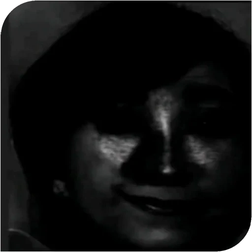 face, people, dark, dans le noir, flippant face