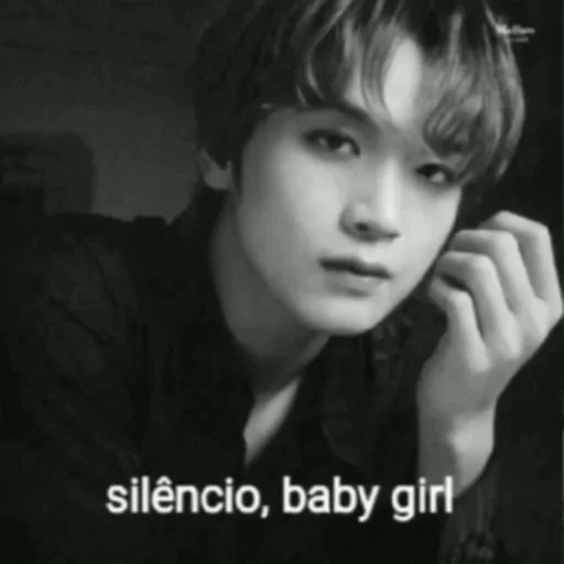 nct, qi ming bts, nct haechan, baekhyun exo, cigno nero pieno di hossok