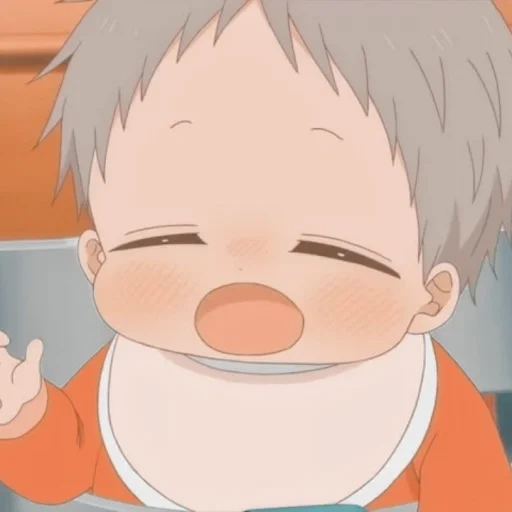 figure, anime cheeks, kotaro kashima, personnages d'anime, anime école baby-sitter seconde tuer