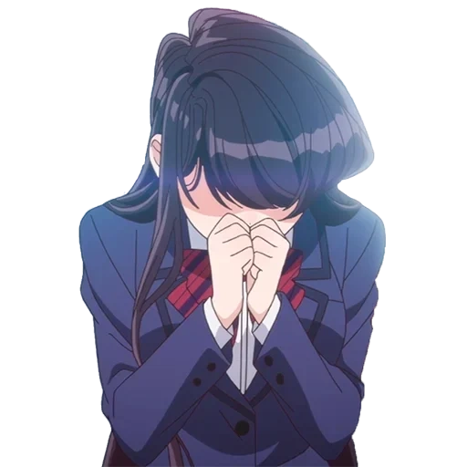 anime, anime, anime art, shouko komi, anime characters