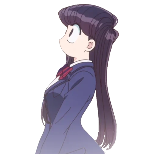 komi, personnages d'anime