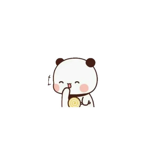 kawaii panda, gambar lucu, beruang itu lucu, hewan hewan itu lucu, panda adalah gambar yang manis