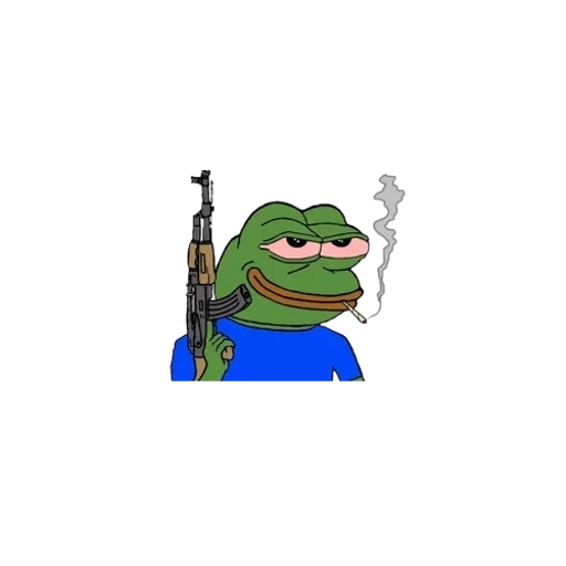 pepe frog, pepe twitch, t-shirt spada, t-shirt pepe, frog pepe terrorista