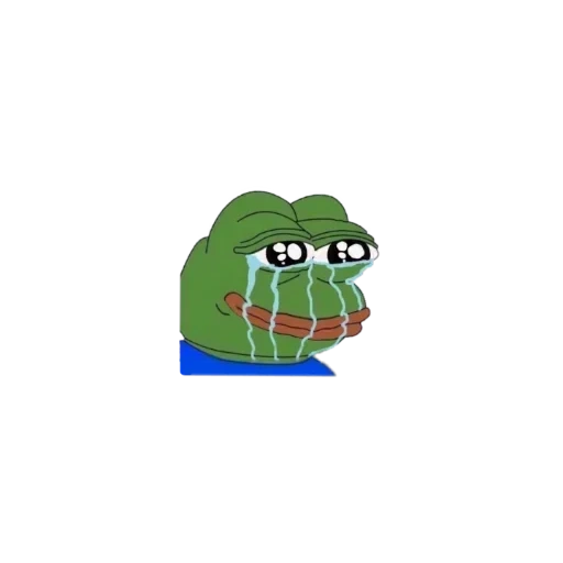 pepe, pepe was heartbroken, feelsstrong man, feelsstrong man emote, pepe the frog crying