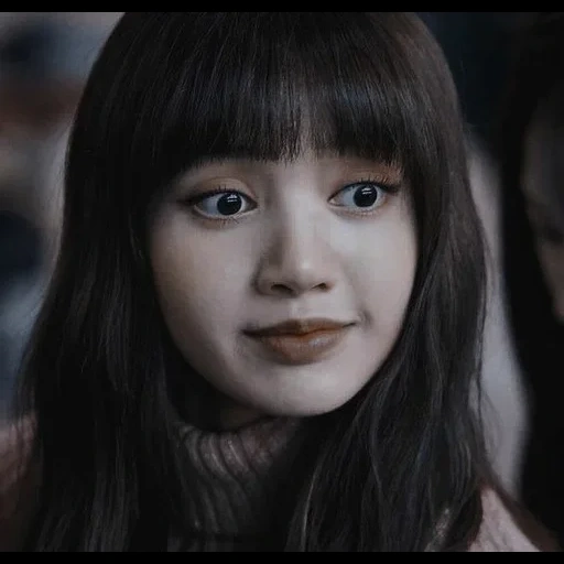 young woman, toxic lisa, korean actors, blackpink lisa visual, lalisa manoban 2020 black hair