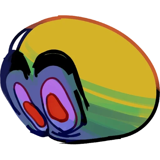 emoticon di emoticon, l'arcobaleno, lgbt arcobaleno, mela logo
