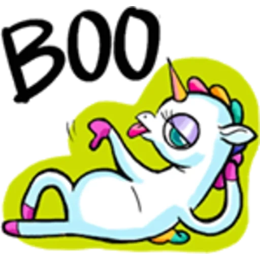 unicorn, licorne, licorne, cool licorne, stickers licorne au visage souriant