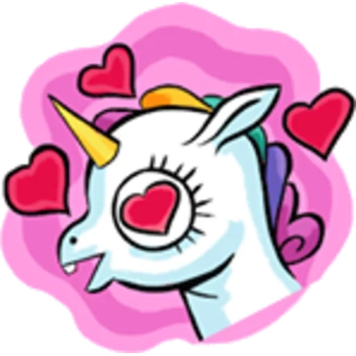 unicornios, kawaii unicornio, unicornios geniales, pegatinas de unicornios, unicornios sonrientes de pegatinas