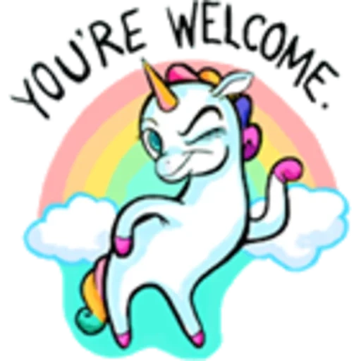 unicorn, licorne, licorne, licorne, licorne arc-en-ciel