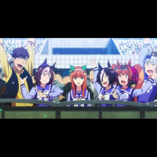 uma musome, uma muusume saison 2, uma musume joli derby, uma muusume anime saison 1, girls-poni glorious derby saison 2