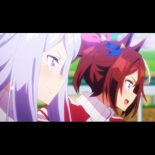 animation, quinilashao, animation shiro sola, cartoon character, uma musume animation season 1