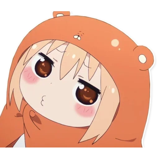 umaru, umaru chan, umaro tian, umaru anime chibi, zwei gesicht schwester umaru