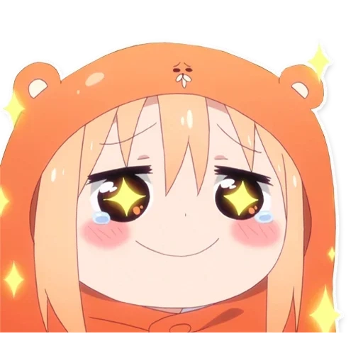 umaru, umaru chan, umaro tian, anime umaru chan, zwei gesicht schwester umaru