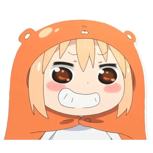 umaru, umaru chan, sorella umaru, umaru anime chibi, sorella a due porte umaru