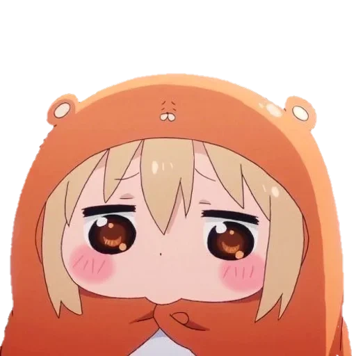 umaru, umaru chan, umaru anime chibi, personnages umaru chan, soeur à deux mèches umaru