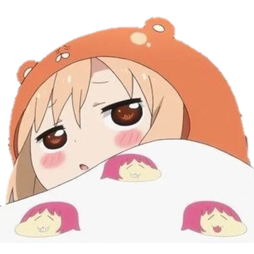 umaru, umaru chan, mensajero, two carted sister umaru