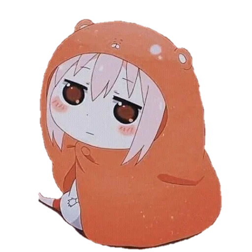 omaru chen, umaru chan, adik bermuka dua omaru pemalas, kakak bermuka dua chibi omaru, anime two-face sister omaru