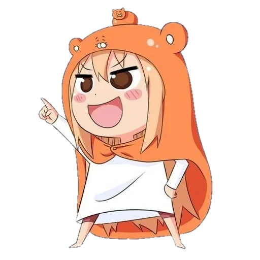 umaru, umaru chan, umaru chan chibi, two carted sister umaru