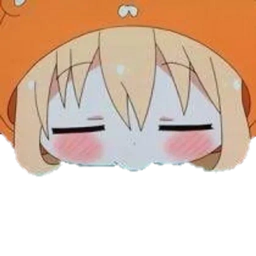 umaru, umaru chan, anime umar, anime umaru chan, sorella a due facce umaru dorme